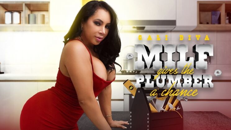 [SEXMEX] - Galidiva's Creampie with Plumber is Hot - Galidiva