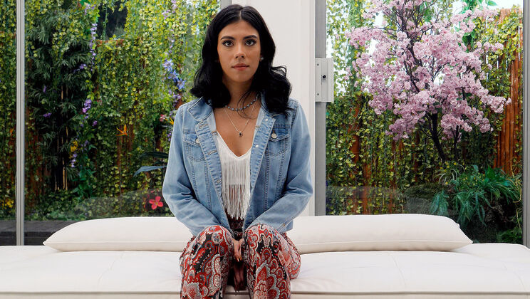 [NetVideoGirls] - Mila Fucks in Cowgirl Audition - Mila