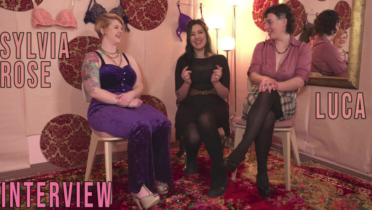 [GirlsOutWest] - Big Tits, Beautiful Lingerie: Luca & Sylvia Rose - Luca - Sylvia Rose