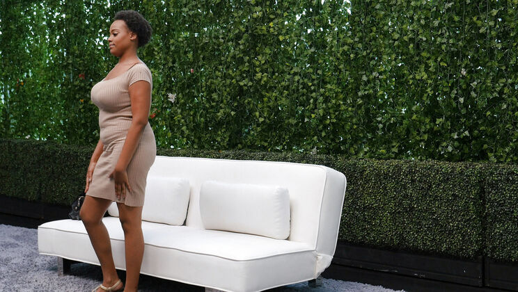 [NetVideoGirls] - Serena's Titty Fuck Audition - Serena