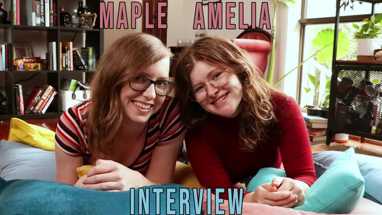 [GirlsOutWest] - Glasses and Red Hair - Amelia P & Maple's Hot Scene - Maple - Amelia P