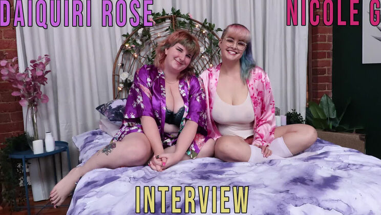 [GirlsOutWest] - Behind the Scenes with Hairy Redheads Daiquiri Rose & Nicole G - Daiquiri Rose - Nicole G