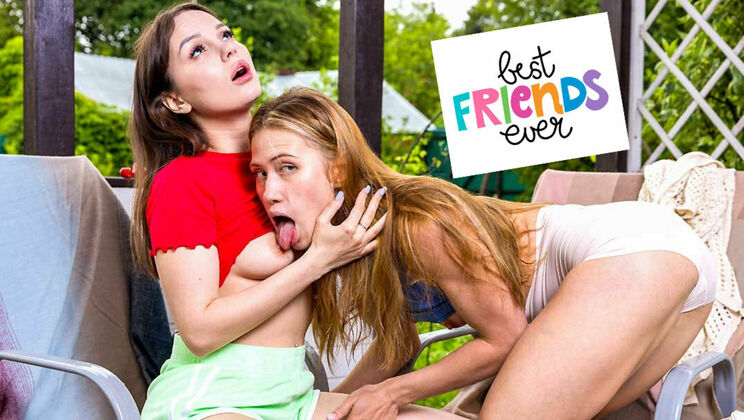 [ClubSweethearts] - Best Friends Lesbian Outdoor Fun - Nika Murr - Maddy Nelson