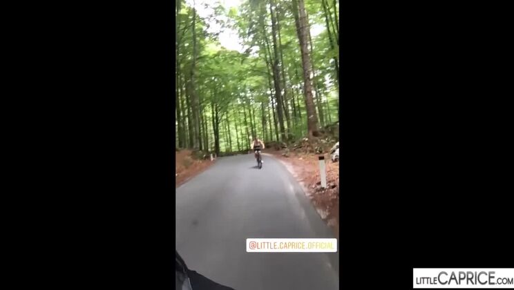 Small Tits LittleCaprice in Slovenian Sex Video