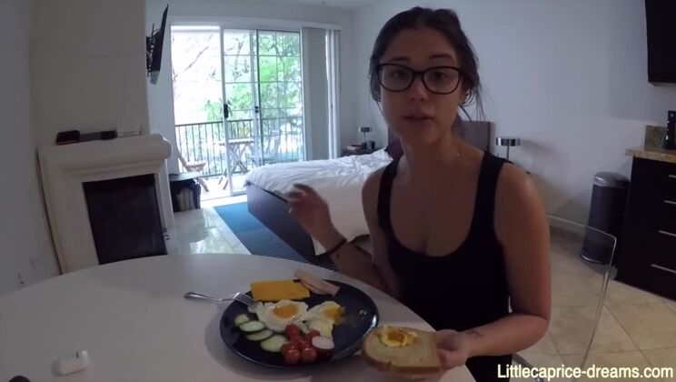 Brunette LittleCaprice Gets Fucked in USA 2019 Porn Scene