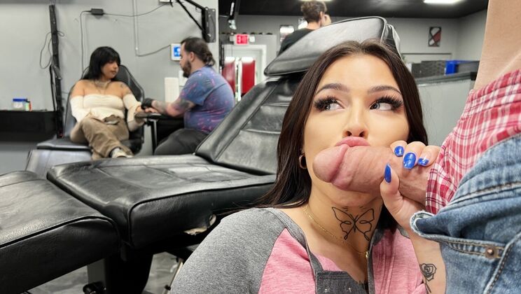 [MOFOS] - Ass Fingering Frenzy at The Tattoo Parlor - Tyler Steel - Diamond Franco