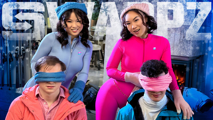 [SisSwap] - Asian Stepsisters Share a Foursome with Stepbrothers - Lulu Chu - Kimmy Kimm - Anthony Pierce - Josh Rivers