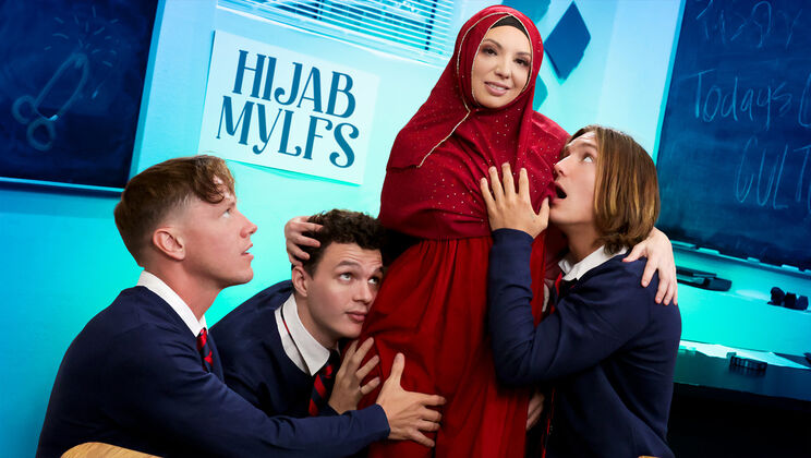 [HijabMylfs] - Orgasm Galore with Josh Rivers - Rion King - Kiki Daire - Josh Rivers - Axel Haze