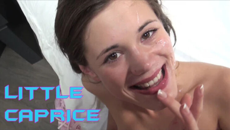 Little Caprice's Cumshot Surprise