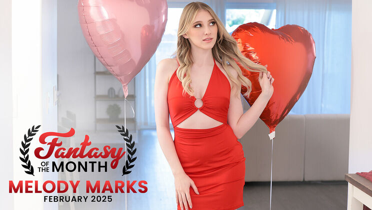 [NubileFilms] - Petite Blonde Melody Marks Takes Rough Sex - High Heels & Panties Tease - Melody Marks - Parker Ambrose