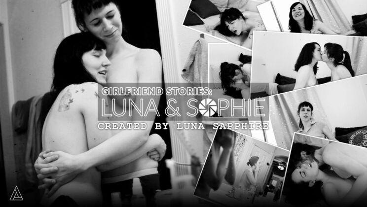 [ModelTime] - Luna Sapphire & Sophie Ladder's Wild Interview - Blowjob & Fingering - Luna Sapphire - Sophie Ladder