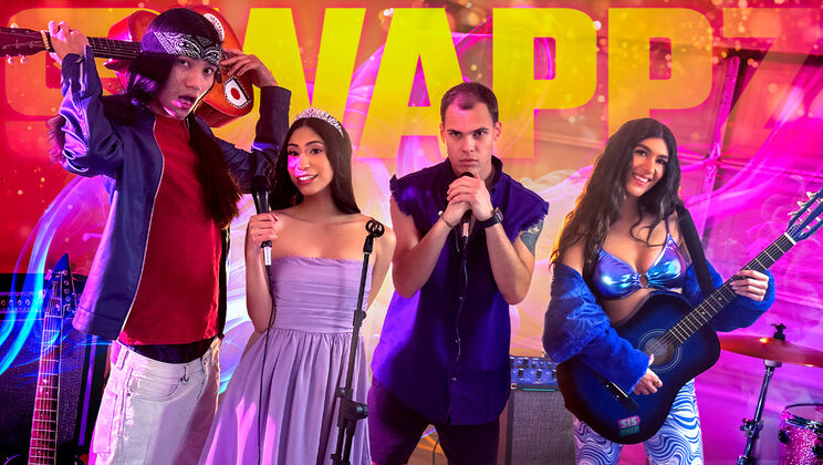 [SisSwap] - Stepsister's Big Mouth for Stepbrother - Donatello Devine - Aubry Babcock - Tony Sting - Sona Bella