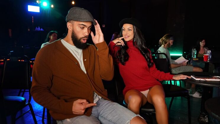 Poetry Slam Bam Sex - Evelin Stone & James Angel Hot Amateur Fuck