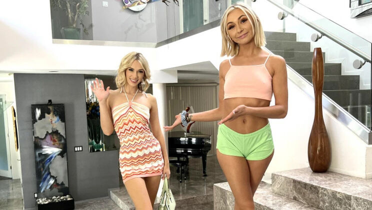 [intimatePOV] - Sky Pierce In Hot Girlfriend 3-Way - Chloe Temple - Sky Pierce