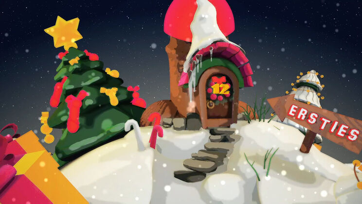 Adult Holiday Countdown with Sophie S