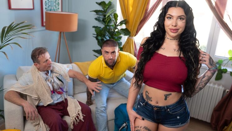 [FakeHostel] - Shaved Pussy Creampie for Cheating Wife - George Uhl - Nestor Zarc - Sexy Nala