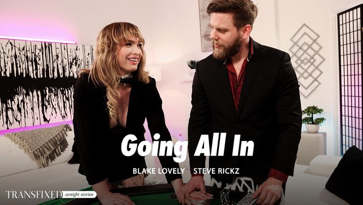 [Transfixed] - Gagging and Cum Swallowing with Hot Blonde - Blake Lovely - Steve Rickz