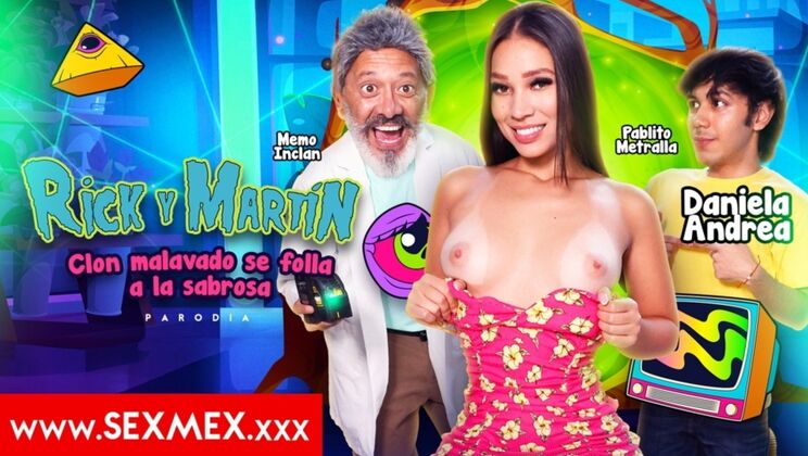 [SEXMEX] - Daniela Andrea Takes Rough Anal From Evil Clone - Daniela Andrea