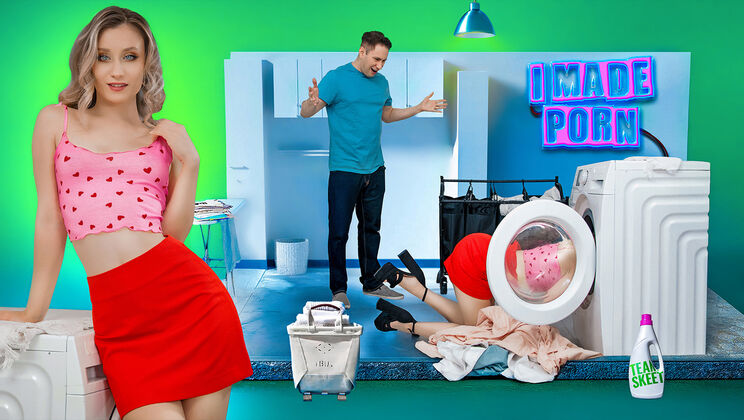 [IMadePorn] - Lily Blossom's Debut: Creampie and Gagging - Brad Knight - Lily Blossom