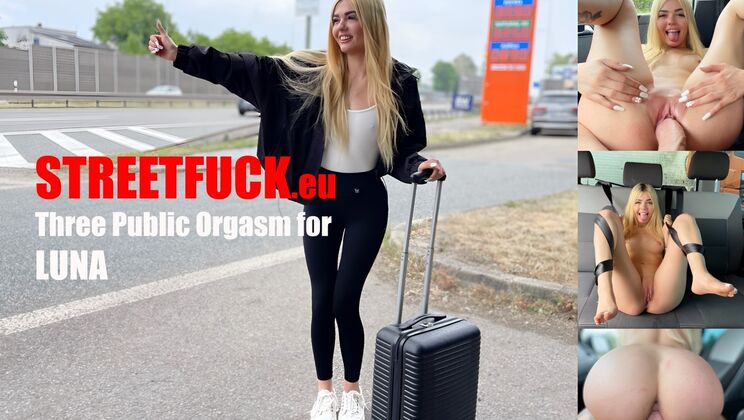 Luna Bbunny’s Three Orgasms - Doggystyle and More