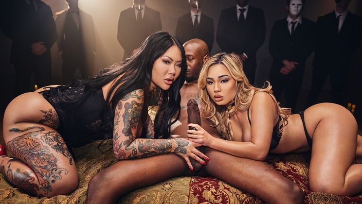 [Deeper] - Bare Witness: Blonde Riding and Facial Blowjob - Anton Harden - Connie Perignon - Kazumi