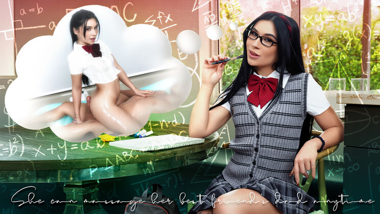 [TeenPies] - Tiny Body, Big Fun in Massage Vid - Nicky Rebel - Delilah Dagger