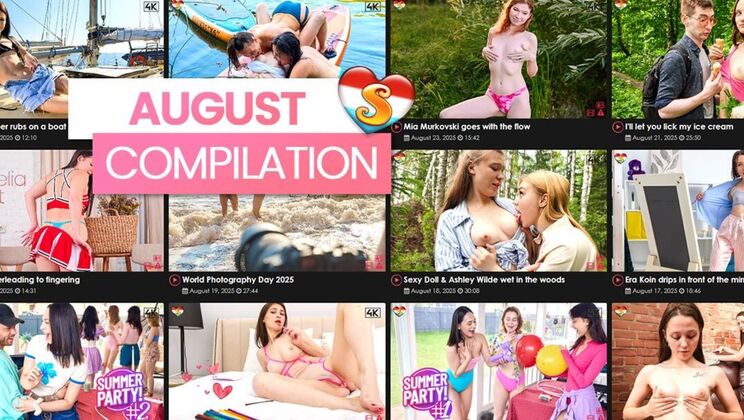 [ClubSweethearts] - August 2025 Erotic Euro Flicks Compilation - Hazel Grace - Jessica Neight - Marry A - Britney Spring - Nataly B - Martin Spell - Megan Cox - Nika Murr - Blair Venimore - Ray Adler - Mia Murkovski - Sumiko Smile - Megan Murkovski - Robin Scherbatsky - Elloise Arti - Roxy Muray - Anastaysha Bee - Lola Desire - Sonja P - Henk Classic - Lolitta Moreau - Bonnie Woods - Elina Sable - Lexy Montana - Alena Sis - Matt Ray - Goldie E - Cipriana Maxima