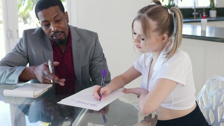 [PornWorld] - Small Height Coco Lovelock Fucks Tall BBC Tutor - Isiah Maxwell - Coco Lovelock