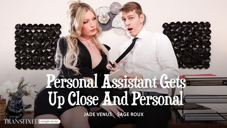 [Transfixed] - Blonde Assistant Doggystyle Anal - Jade Venus - Sage Roux