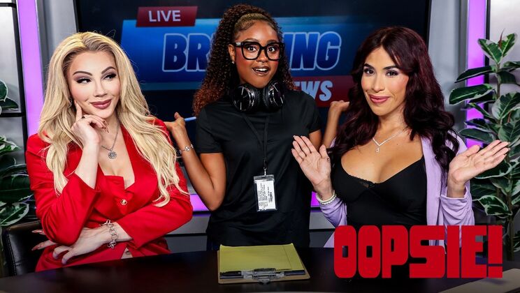 [Oopsie!] - Shemale Seduction: Trans Fucks Female in Threesome - Destiny Mira - Ariel Demure - Avery Lust