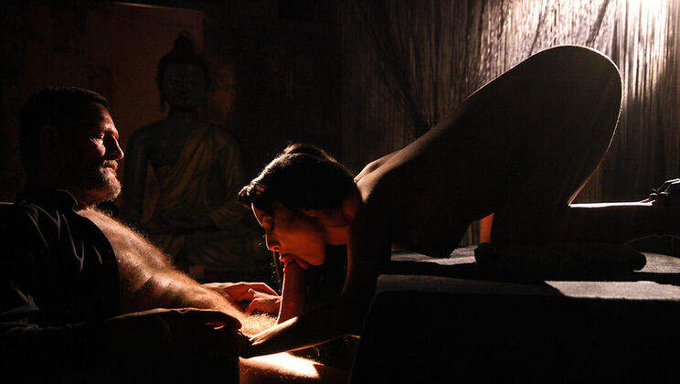 [SinfulXXX] - Passionate Sex with Kissing, Lingerie, and High Heels - Yanick Shaft - Cara Mella