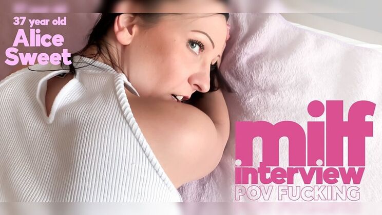 [Mature.nl] - POV Fuck and Blowjob from MILF - Alice Sweet German Interview - Jean Pallett - Alice Sweet (EU)