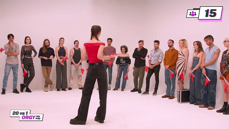 [Ersties] - Orgy Part 1 With Brunette In Glasses & Tattoo - Amelia C (Ersties)