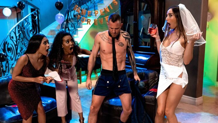 [DigitalPlayground] - Side Fuck & Ass Fingering in Dress with High Heels On - Scott Nails - Scarlit Scandal