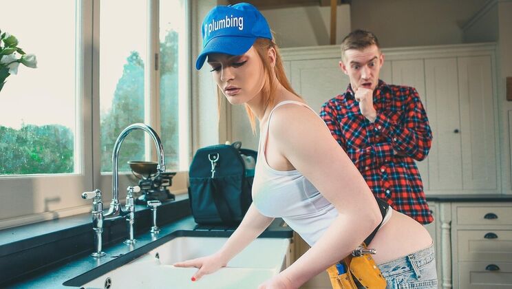 [DigitalPlayground] - Standing Doggystyle For Plumber's Small Ass - Danny D - Carly Rae