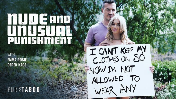 [PureTaboo] - Big Cock and Blonde Teen in Wild Sex - Emma Rosie - Derek Kage