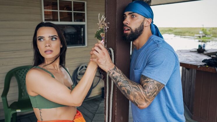 [DigitalPlayground] - Blonde Bombshell Lucy Foxx in Outdoor Sex - Lucy Foxx - James Angel - Ivy Ireland