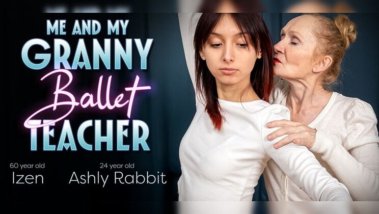 [Mature.nl] - 60+ Ballet Instructor Fingers and Licks Ashly Rabbit's Shaved Pussy - Izen - Ashly Rabbit