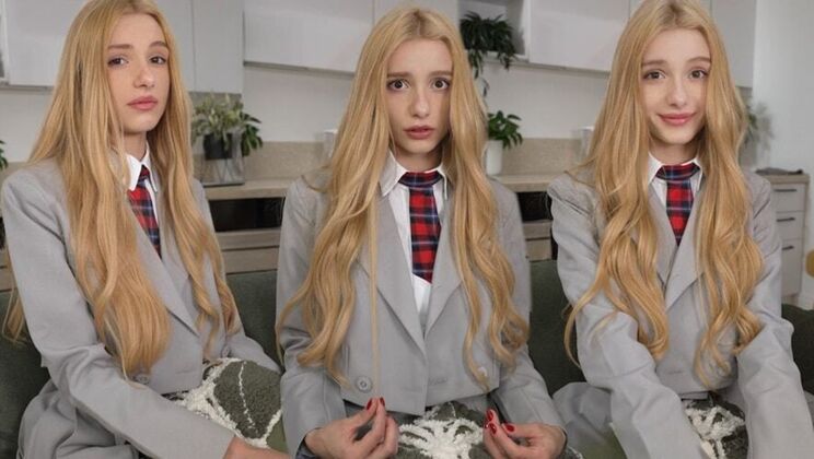 Rough Office Visit for Horny Blonde Carla