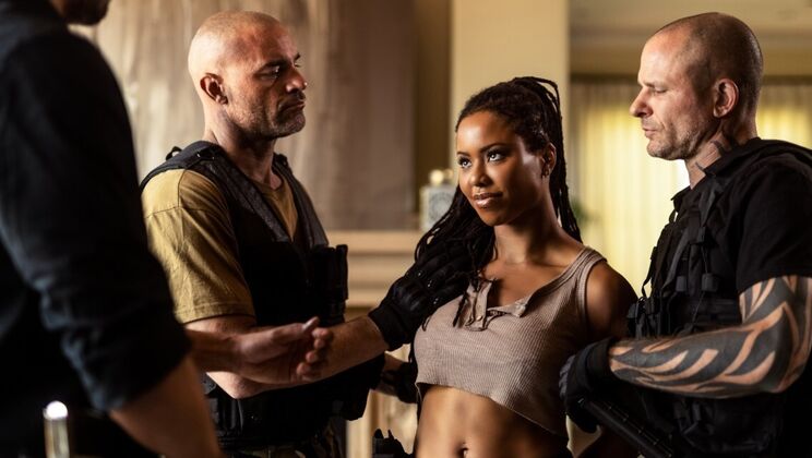 [DigitalPlayground] - Prison Sex with Kira Noir - Bondage, Gagging, and Rough Doggystyle Anal - Kira Noir - Alex Jones