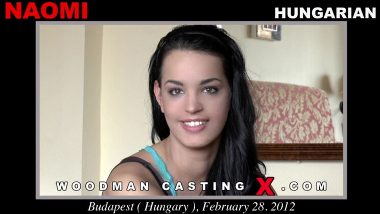 [WoodmanCasting] - Naomi's Unforgettable Casting with Cumshot Finish - Naomi