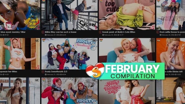 [ClubSweethearts] - Euro Model Orgy - February 2026 Compilation - Tess Lyndon - Maaike - Lady Luna - Kamilla C - Britney Spring - Willy Regal - Viola Weber - Sara Bork - Milka Wey - Moon Imp - Cristafeer Robien - Rihanna Black - Erika Mori - Alice Flore - Megan Murkovski - Baby Dahl - Amelia Ost - Molly Cute - Roxy Muray - Nathalie Q - Remido - Silver Valkyrie - Janet E