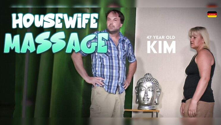 Mature blonde housewife gets her natural tits fucked hard