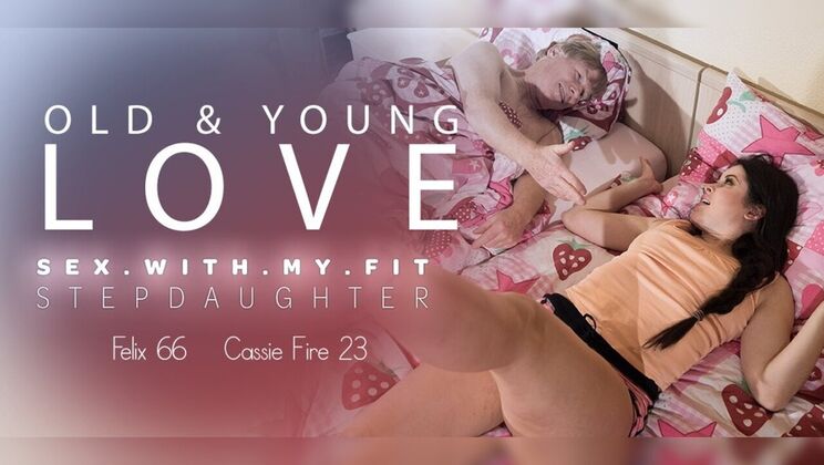 [Mature.nl] - Teen Blowjob and Deepthroat for Stepdad - Cassie Fire Loving Older Cock - Cassie Fire - Felix