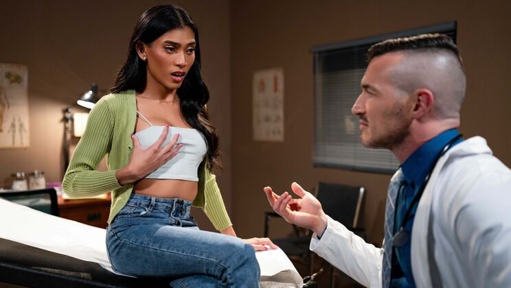 Spanking and Ass Licking Before Derek Rams Chanel's Small Butt