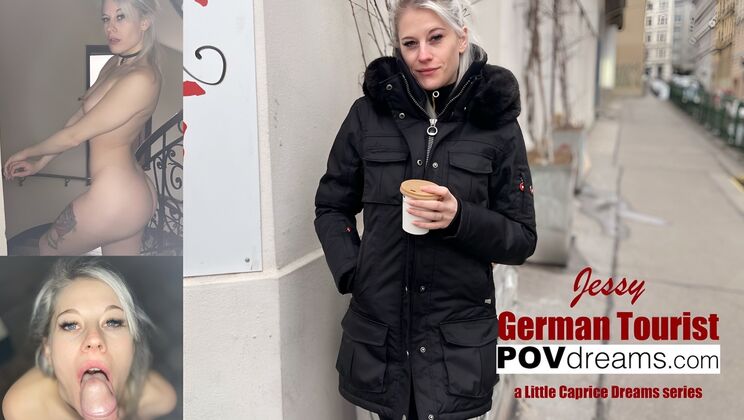 POV Public German Blonde Jessy Ley